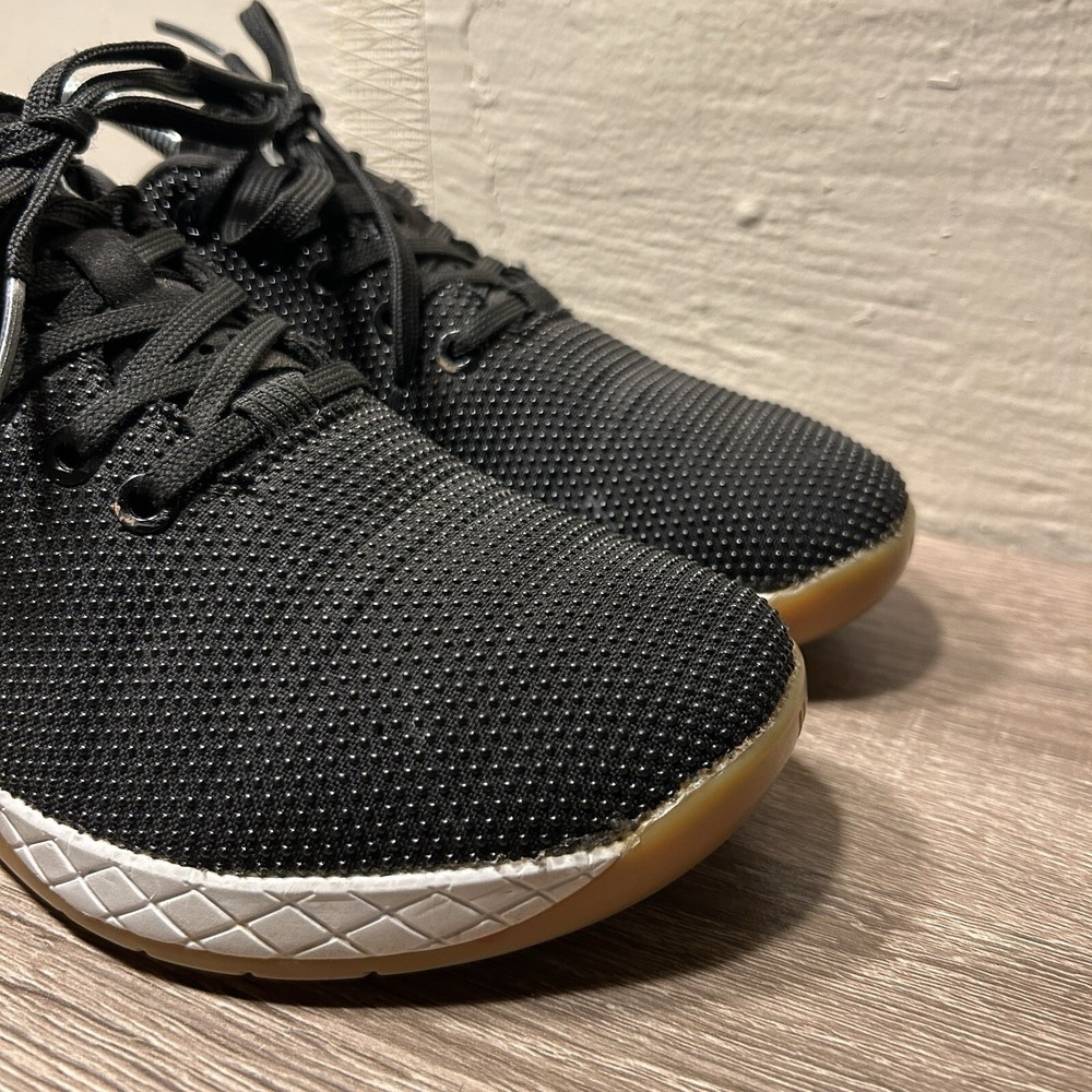 Nobull Outwork Superfabric Sneakers Men Size 7 Women Size 8.5 Black Gum Training - Picture 5 of 10